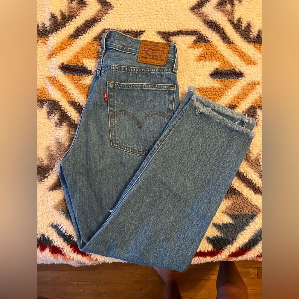 Levi’s Wedgie Cut Jeans.